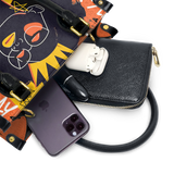 "Aina" Orange Sorbet The Signature Duo Bundle - Small Leather Handbag
