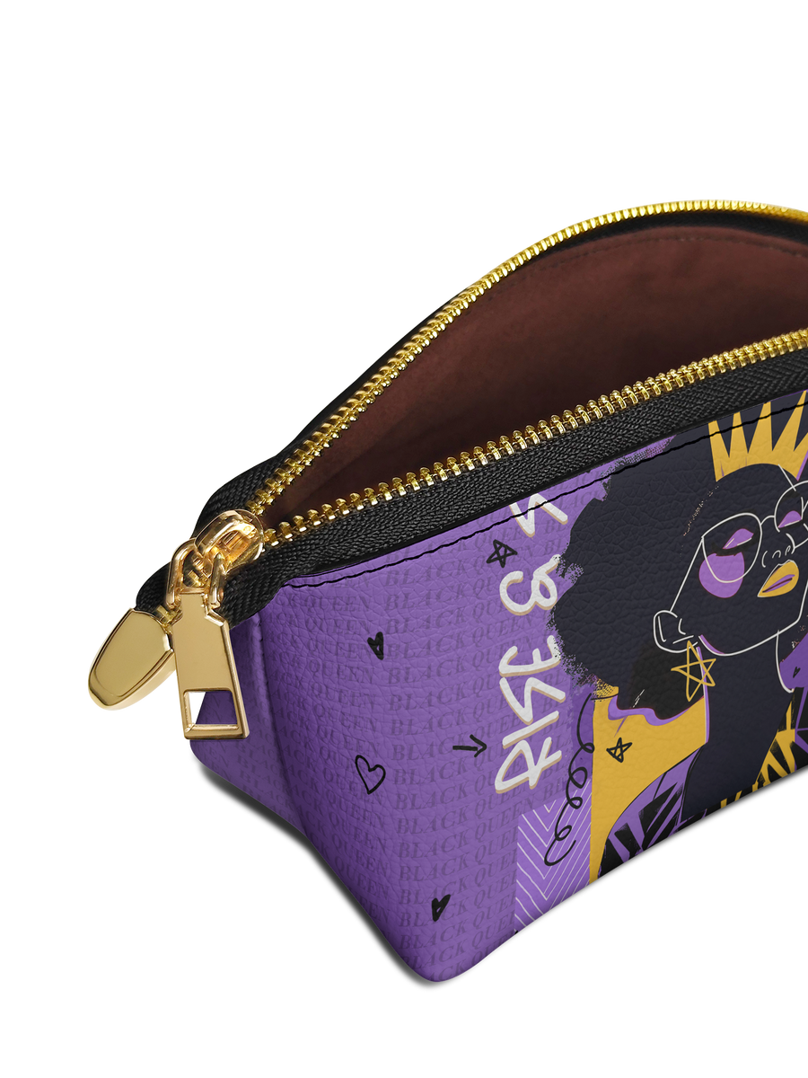 "Aina" Grape Soda Eclipse Makeup Bag