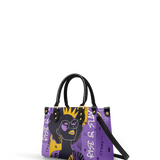 "Aina" Grape Soda Small Leather Handbag