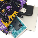 "Aina" Grape Soda Leather Handbag Deal