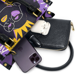 "Aina" Grape Soda Small Leather Handbag