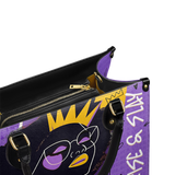 "Aina" Grape Soda Leather Handbag Deal