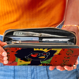 "Aina" Flame Red Wallet - BRAVE ONES DEAL