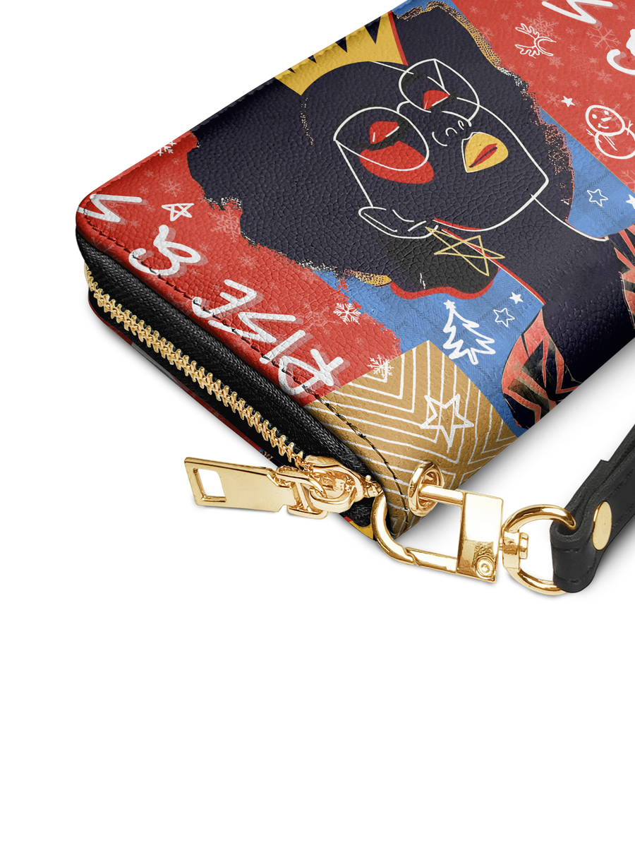 "Aina" Frosted Cherry Wallet