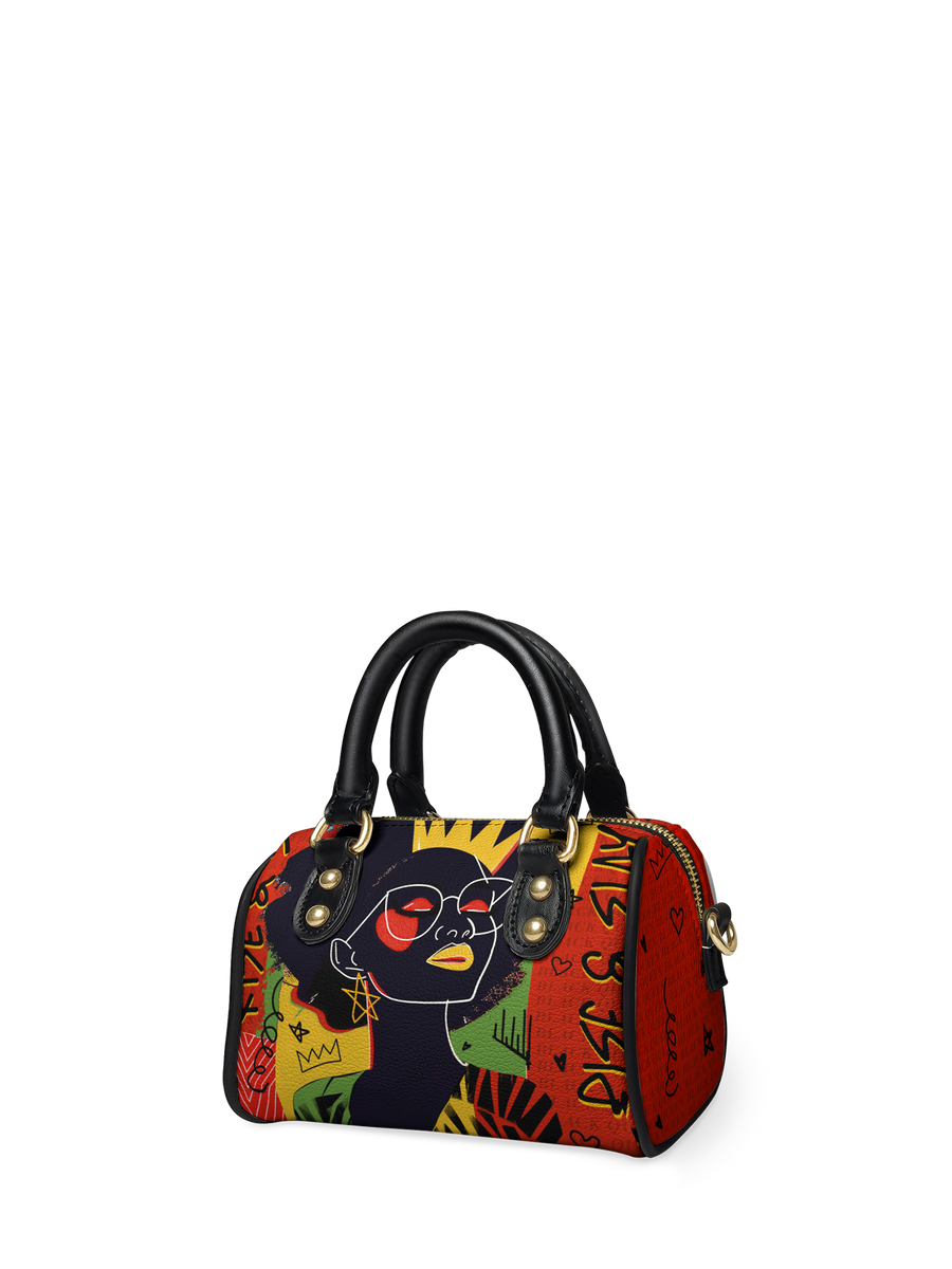 "Aina" Flame Red Mini Satchel FALL CLEARANCE DEAL