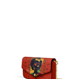 "Aina" Flame Red Pochette Deal