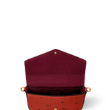 "Aina" Flame Red Pochette Deal