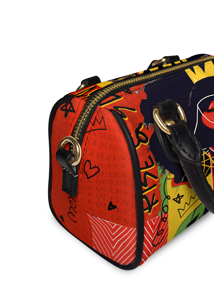 "Aina" Flame Red Mini Satchel FALL CLEARANCE DEAL