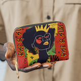 "Aina" Red Mini Wallet