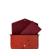 "Aina" Flame Red Pochette Deal