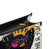 "Aina" Coconut White Leather Handbag - BRAVE ONES DEAL