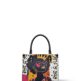"Aina" Coconut White Small Leather Handbag Deal