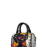 "Aina" White Mini Satchel