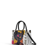 "Aina" Coconut White Small Leather Handbag Deal