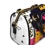 "Aina" White Mini Satchel