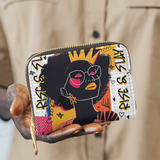 "Aina" White Mini Wallet