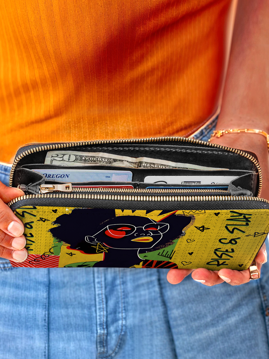 "Aina" Lemon Zest Wallet FALL CLEARANCE DEAL