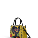 "Aina" Lemon Zest Small Leather Handbag Deal