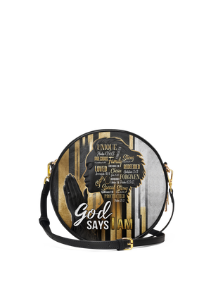 "Amara" Circle Crossbody Bag