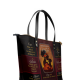 "Mamoya" Leather Tote Bag