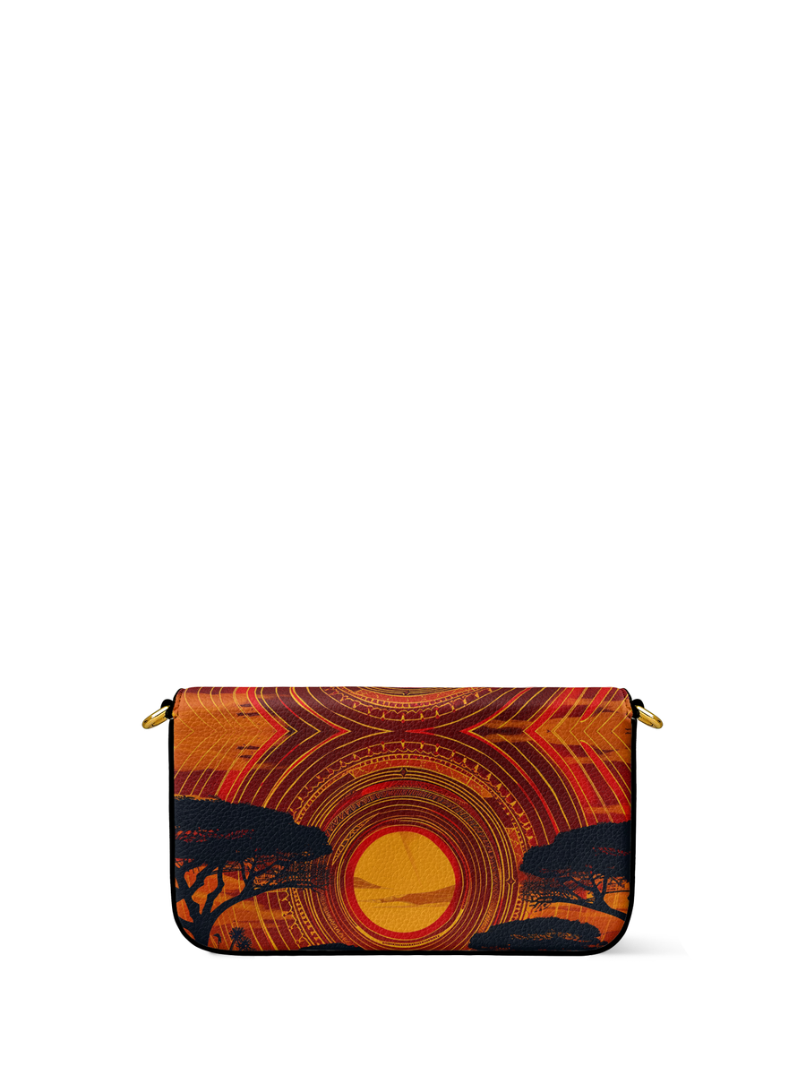 "Aseda" Envelope Chain Crossbody Bag