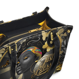 "Barakaya" Small Leather Handbag (Top Grain) BTS DEAL