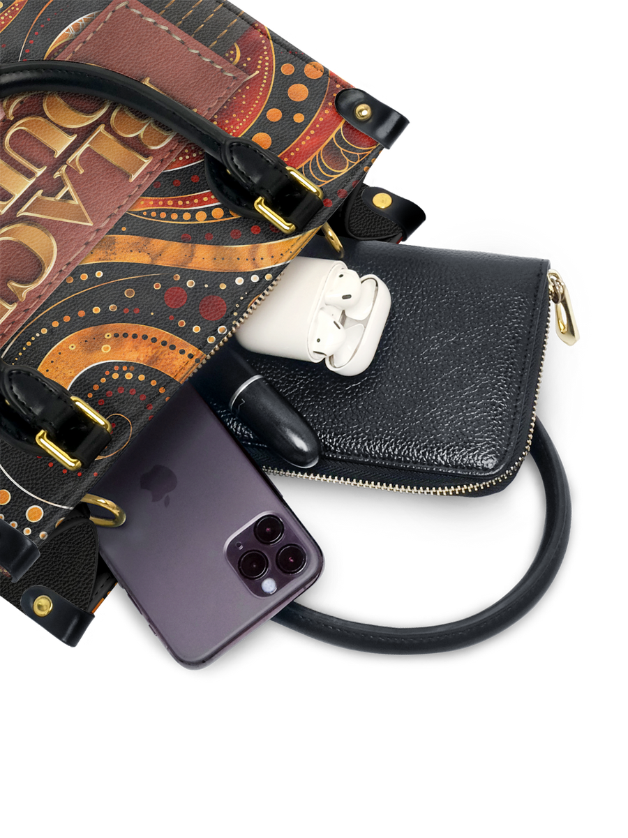 "Makeda" Small Leather Handbag