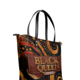 "Makeda" Leather Tote Bag BTS DEAL