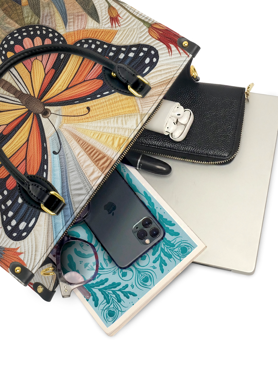 "Jua" Leather Handbag FALL CLEARANCE DEAL