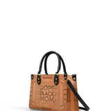 "Dope Black Mom" Small Leather Handbag - BRAVE ONES DEAL