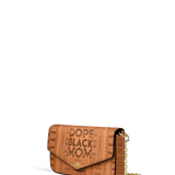 "Dope Black Mom" Envelope Chain Crossbody Bag