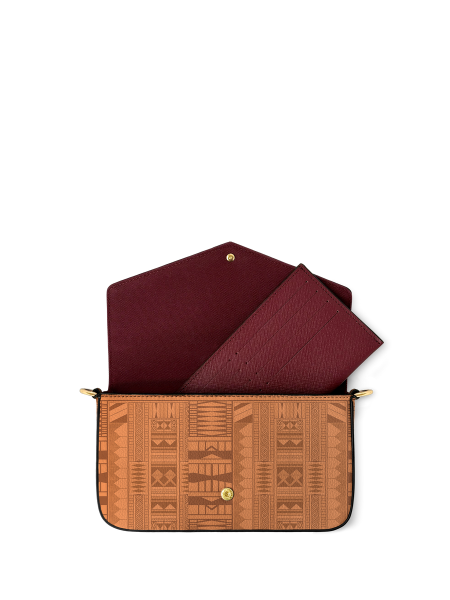 "Dope Black Mom" Envelope Chain Crossbody Bag