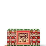 "Dope Black Wife" Frosted Pine Wallet