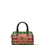 "Dope Black Wife" Frosted Pine Mini Satchel