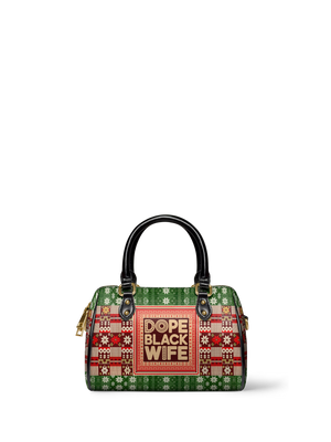 "Dope Black Wife" Frosted Pine Mini Satchel