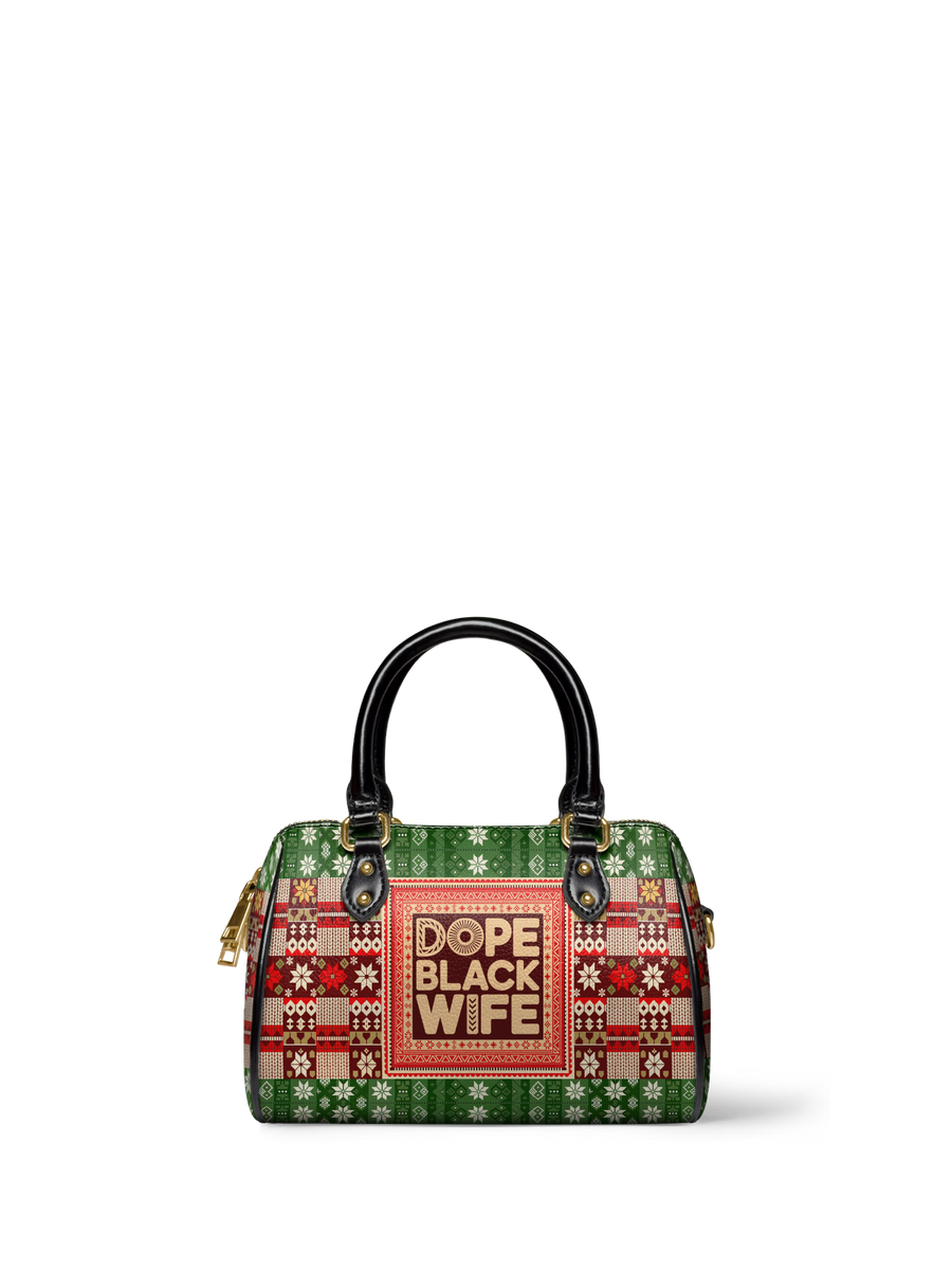 "Dope Black Wife" Frosted Pine Mini Satchel DD DEAL