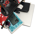 "Fahari" Strawberry Pop Leather Tote Bag