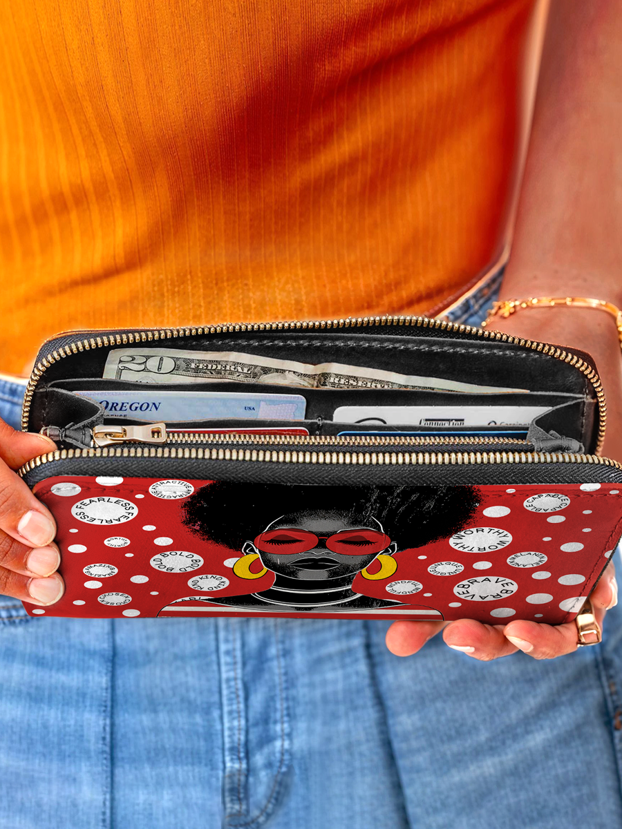 "Fahari" Strawberry Pop Wallet
