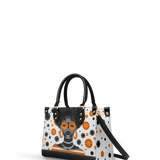"Fahari" Marshmallow Citrus Small Leather Handbag - BRAVE ONES DEAL