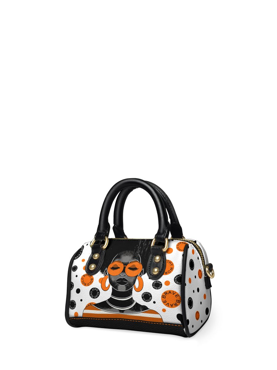 "Fahari" Marshmallow Citrus Mini Satchel