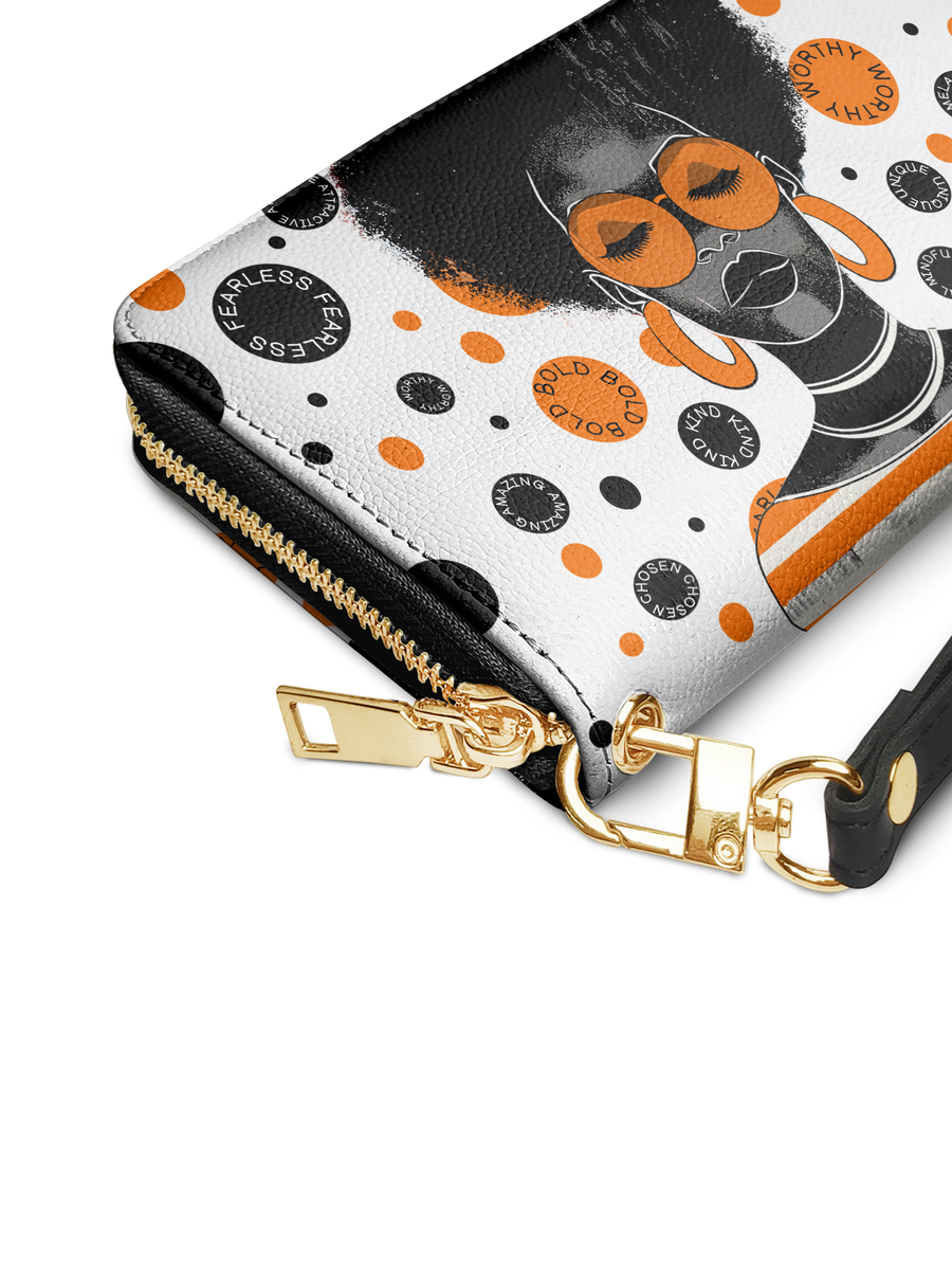 "Fahari" Marshmallow Citrus Wallet
