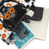 "Fahari" Marshmallow Citrus Leather Handbag Deal