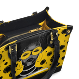 "Fahari" Marigold Pop Small Leather Handbag