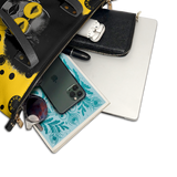 "Fahari" Marigold Pop Leather Tote Bag