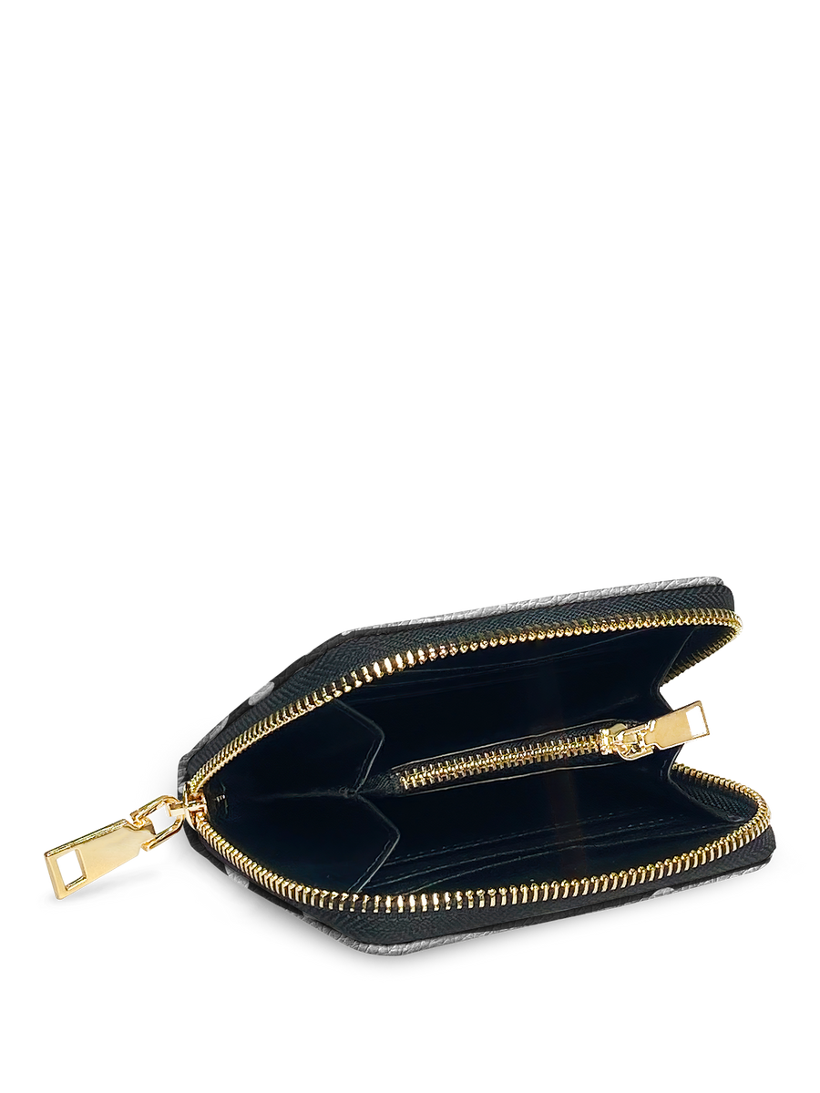 "Fahari" Monochrome Mini Wallet