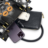 "Fahari" Monochrome Small Leather Handbag Deal