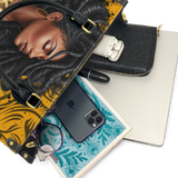 "Blacknificent" Leather Handbag Deal