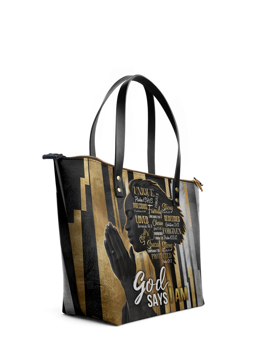 "Amara" Leather Tote Bag - DD DEAL