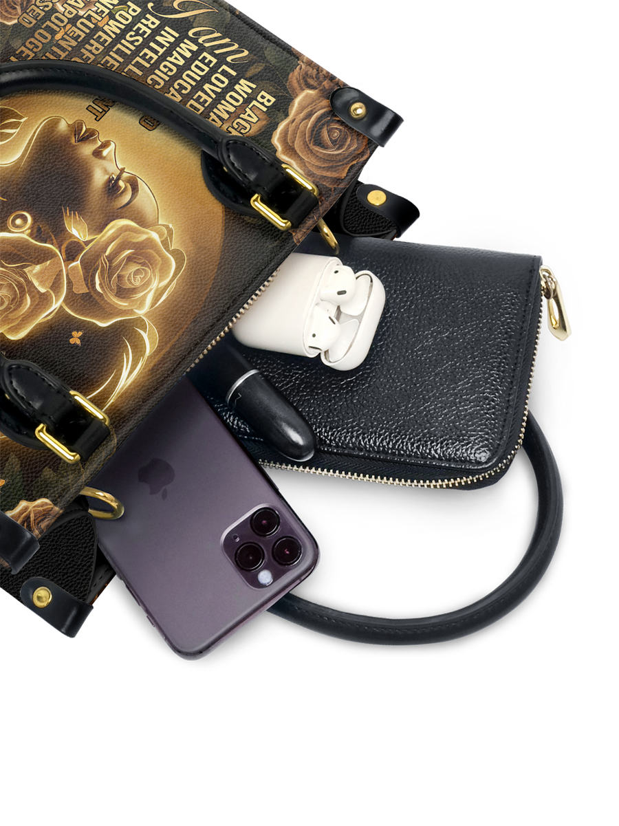 "Lumina" Small Leather Handbag