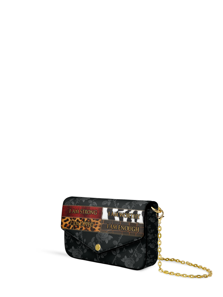 "Kadia" Envelope Chain Crossbody Bag